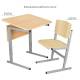 Стол-парта 1-местный, регулируемый угол, СУТ.54-01, 600х500х520-640 мм, рост 2-4, серый каркас, ЛДСП клён. Фото товара с разных ракурсов.