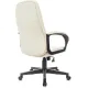 Кресло руководителя Бюрократ CH 002 слоновая кость OR-10 эко.кожа крестов. пластик. Фото товара с разных ракурсов.