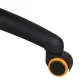 Игровое кресло  "GT Master GM-110", две подушки, экокожа, черное/желтое, 531927. Фото товара с разных ракурсов.